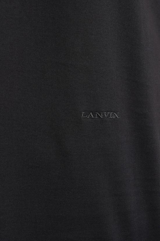 25FW 랑방 반팔 티셔츠 425579 RM TS0112 J040 H25 Black - LANVIN