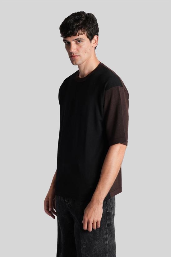 25FW 랑방 반팔 티셔츠 426586 RM TS0017 K073 H25 Black - LANVIN