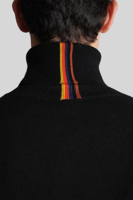 25FW 폴 스미스 스웨터 425108 M1R 280Y N02497 Black - PAUL SMITH