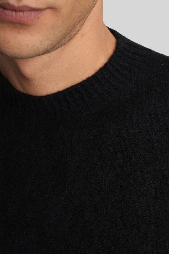 25FW 라니우스 스웨터 430593 F5LAMAJP015 Black - LANEUS