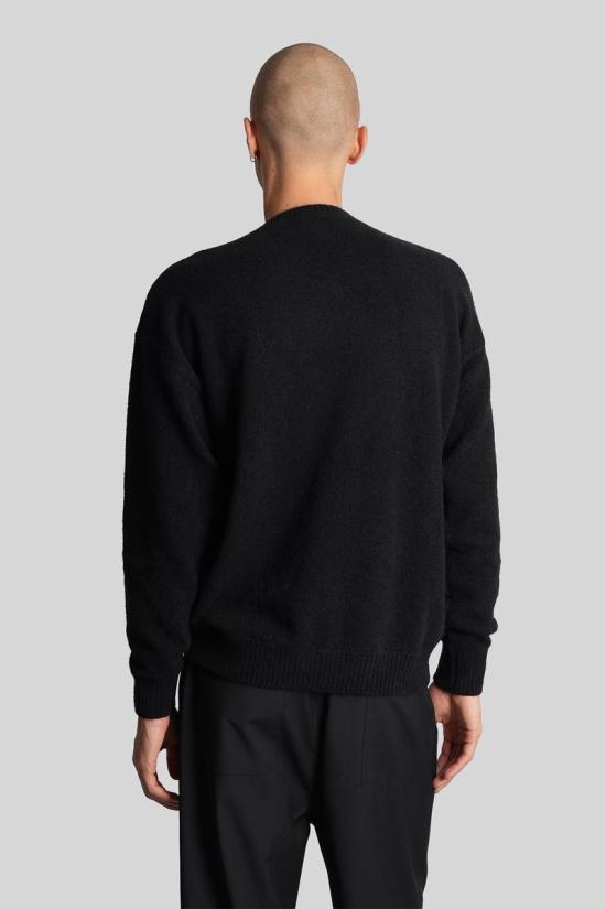 25FW 라니우스 스웨터 430593 F5LAMAJP015 Black - LANEUS