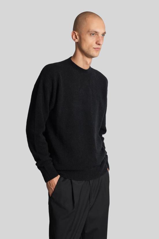 25FW 라니우스 스웨터 430593 F5LAMAJP015 Black - LANEUS