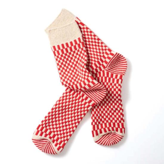  로토토 양말 R1621 체커보드