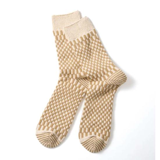  로토토 양말 R1621 체커보드