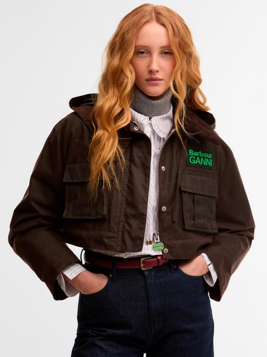 26SS 바버 X 가니 자켓 263MLWX1523 BR71 - BARBOUR X GANNI