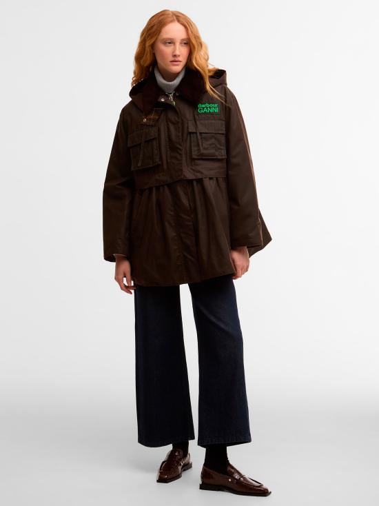 26SS 바버 X 가니 자켓 263MLWX1523 BR71 - BARBOUR X GANNI