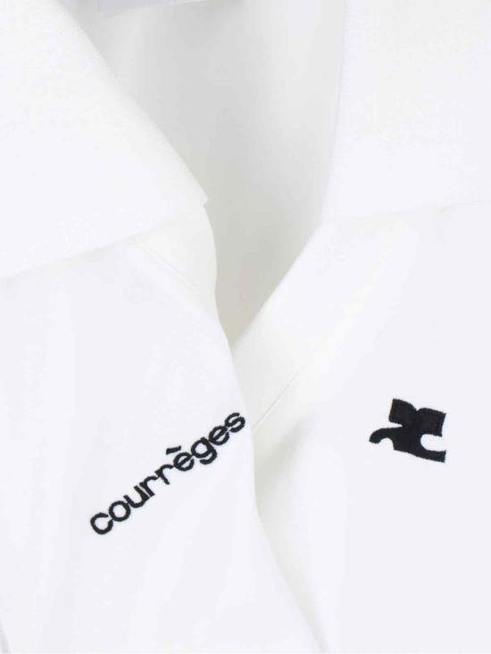 26SS 쿠레쥬 반팔 티셔츠 126JPO057JS0195 B166 White - COURREGES