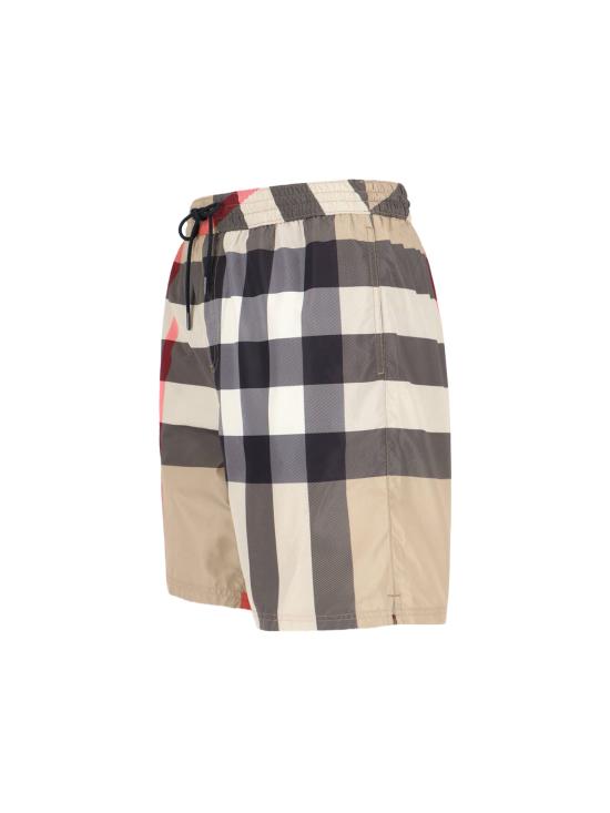 26SS 버버리 체크 스윔팬츠 8112682 A7028 Beige - BURBERRY