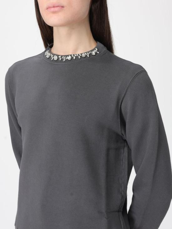 26SS 골든구스 크리스탈 스웨트셔츠 GWP01223P000672 60318 Grey - GOLDEN GOOSE