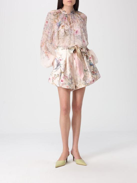 26SS 짐머만 숏팬츠 4257AC261 CRMAV Beige - ZIMMERMANN