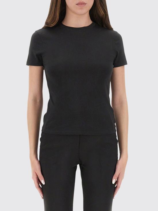 26SS 띠어리 반팔 티셔츠 L1024521 001 Black