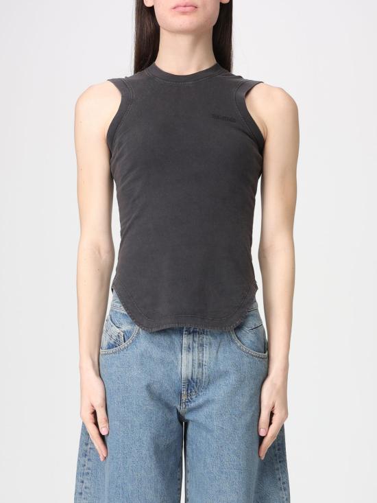 26SS 디 아티코 민소매 티셔츠 260WCN00003JJJ025AA 615 Black