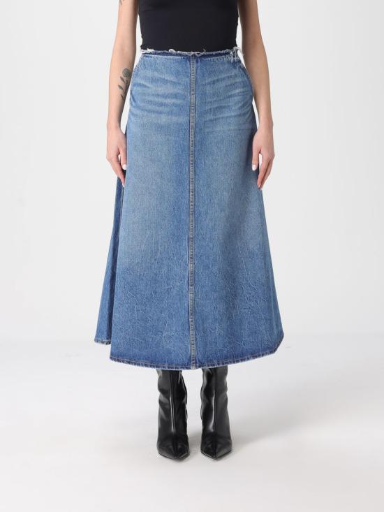 26SS 알렉산더 왕 데님 스커트 4DC1265958 400C Blue