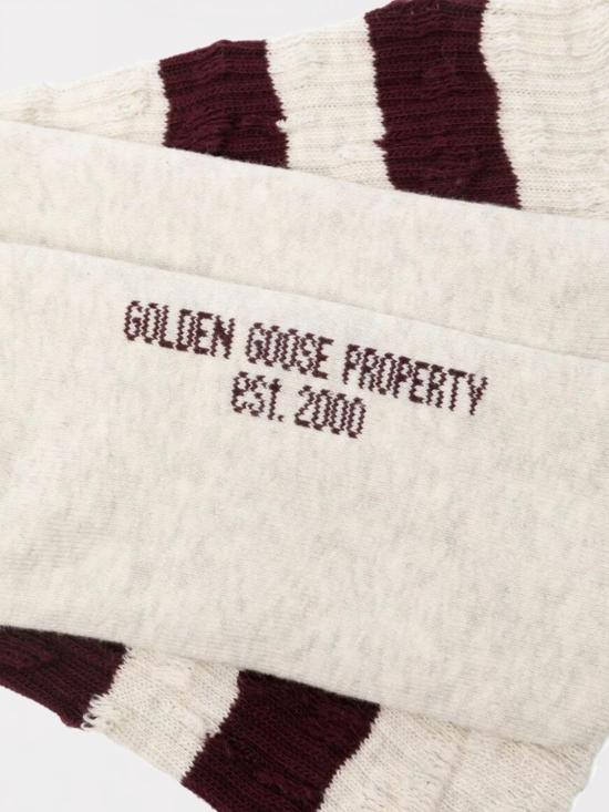 26SS 골든구스 양말 GUP00883P000488 60668 Ecru - GOLDEN GOOSE