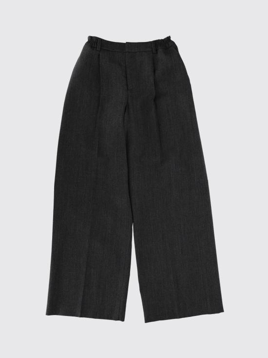 26SS 알렉산더 왕 스트레이트 팬츠 1WC1264951 019E Charcoal - ALEXANDER WANG