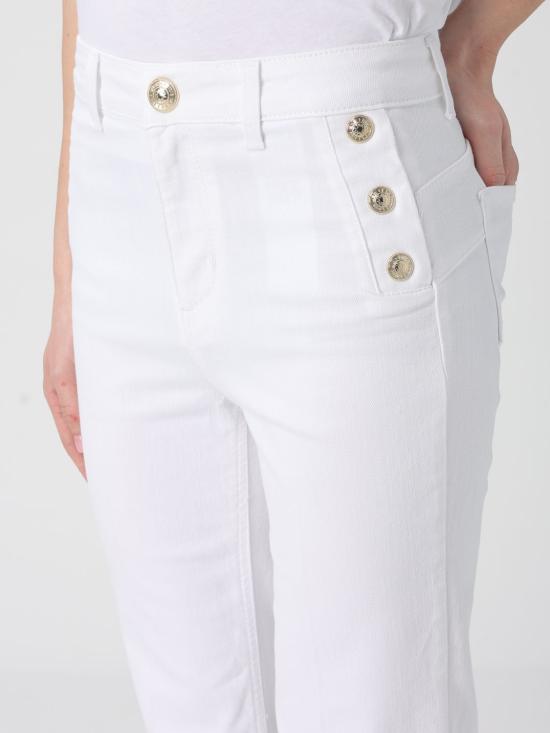 26SS 리우조 데님 팬츠 UA6162T456A 11111 White - LIU JO