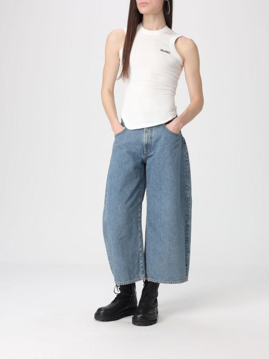 26SS 디 아티코 민소매 티셔츠 260WCN00003JJJ025AA 001 White - THE ATTICO