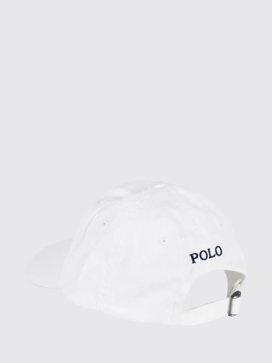 26SS 폴로 랄프로렌 포니 자수 치노 볼캡 211912843 018 White - POLO RALPH LAUREN