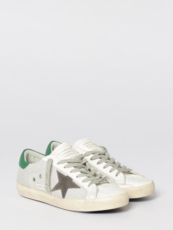 26SS 골든구스 슈퍼스타 스니커즈 GMF00101F002686 70215 Green - GOLDEN GOOSE