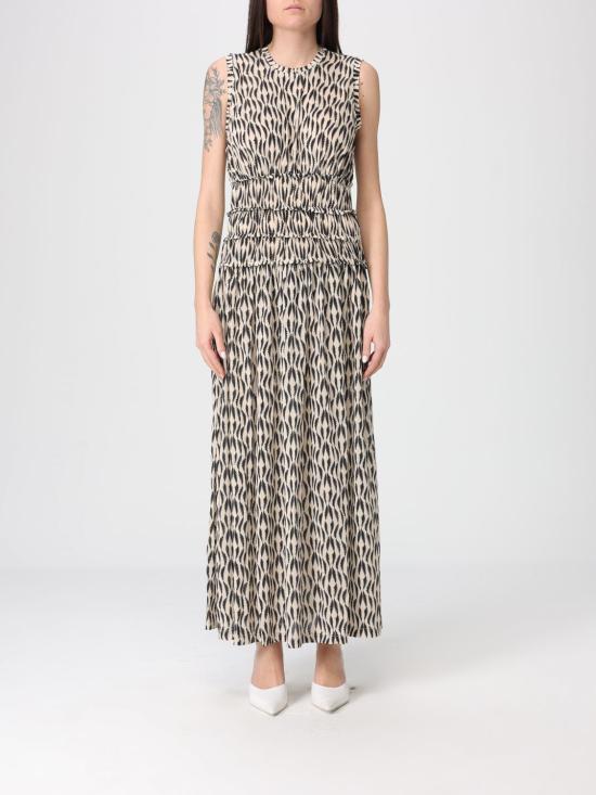 26SS 울라 존슨 롱 원피스 PS260812 SILHOUETTE SHOU Multicolor