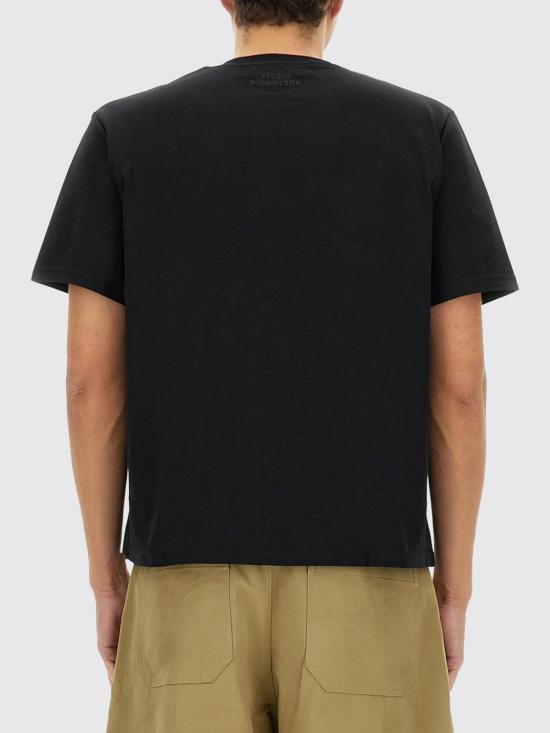 26SS 스튜디오 니콜슨 반팔 티셔츠 BRICSNM1326 Black - STUDIO NICHOLSON