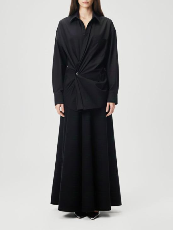 26SS 알렉산더 왕 롱 원피스 1WC1266938 001 Black