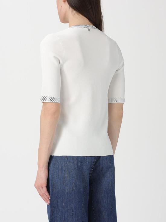 26SS 리우조 반팔 티셔츠 WA6221MS55N 10701 White - LIU JO