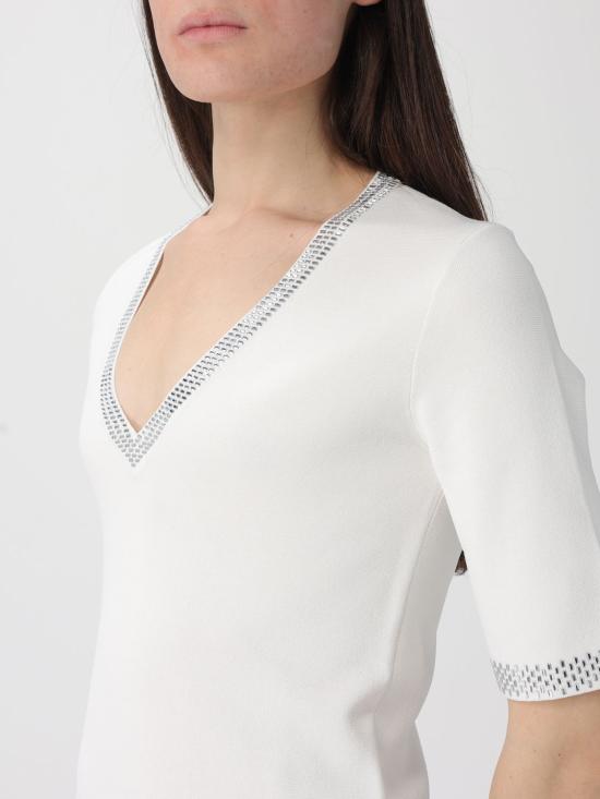 26SS 리우조 반팔 티셔츠 WA6221MS55N 10701 White - LIU JO