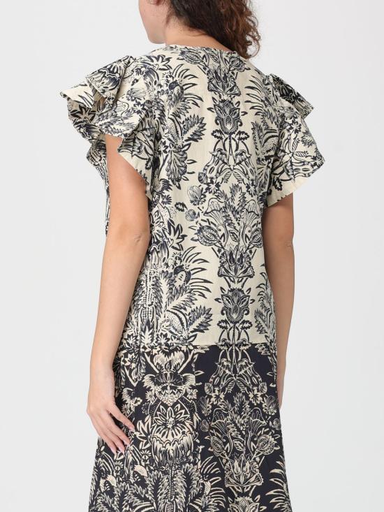 26SS 울라 존슨 블라우스 PS260229 IVFL White - ULLA JOHNSON