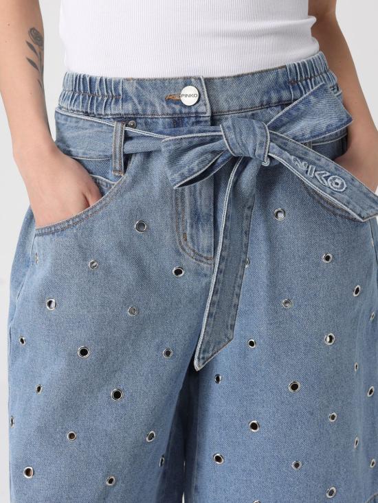 26SS 핑코 데님 숏팬츠 106258A32O PJD Denim - PINKO