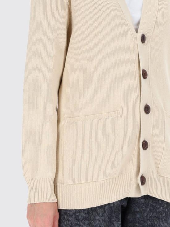 26SS 골든구스 Golden 레터링 가디건 GWP00950P001972 55550 Beige - GOLDEN GOOSE