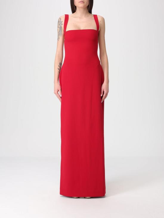 26SS 솔러스런던 롱 원피스 OS31079 RED 113 Red