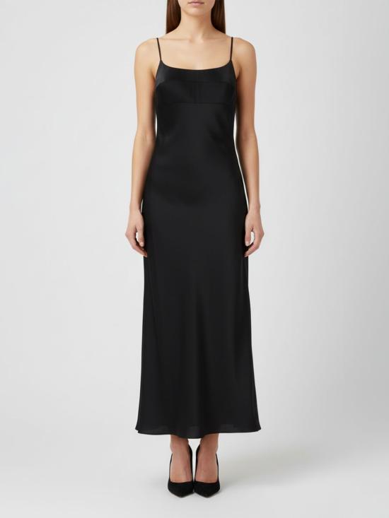 26SS 띠어리 롱 원피스 P1009604 001 Black