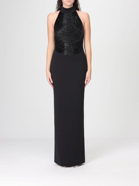 26SS 솔러스런던 롱 원피스 OS46011 Black