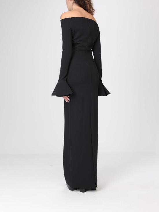 26SS 솔러스런던 롱 원피스 OS46053 Black - SOLACE LONDON