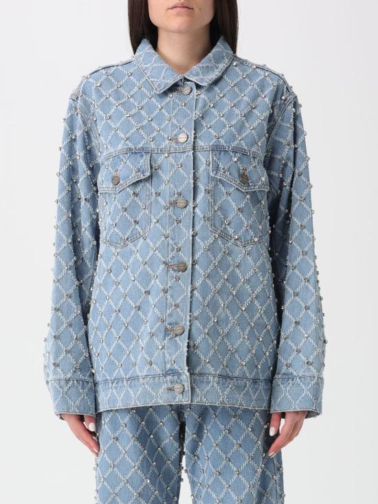 26SS 핑코 데님 자켓 106246A32N PJE Blue