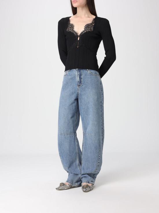 26SS 셀프 포트레이트 데님 팬츠 RS26813PBL Blue - SELF PORTRAIT