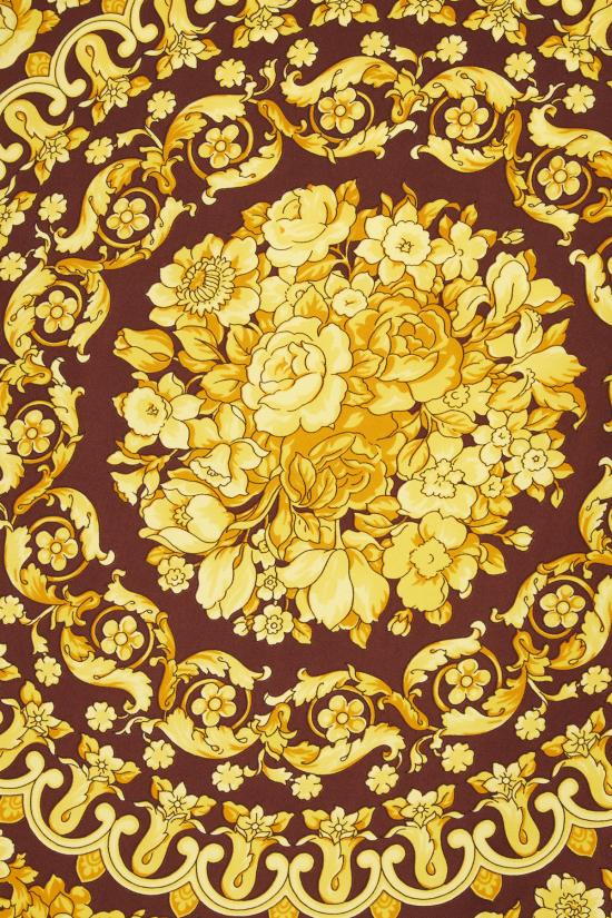 26SS 베르사체 셔츠 10013601A04236 5R770 BURGUNDY GOLD - VERSACE