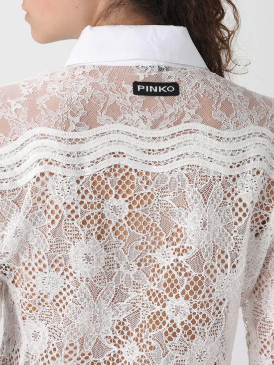 26SS 핑코 셔츠 106600A381 Z05 White - PINKO