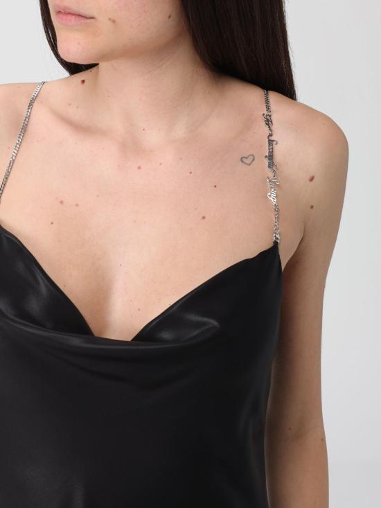 26SS 디젤 롱 원피스 A202710QJAR 9XX Black - DIESEL