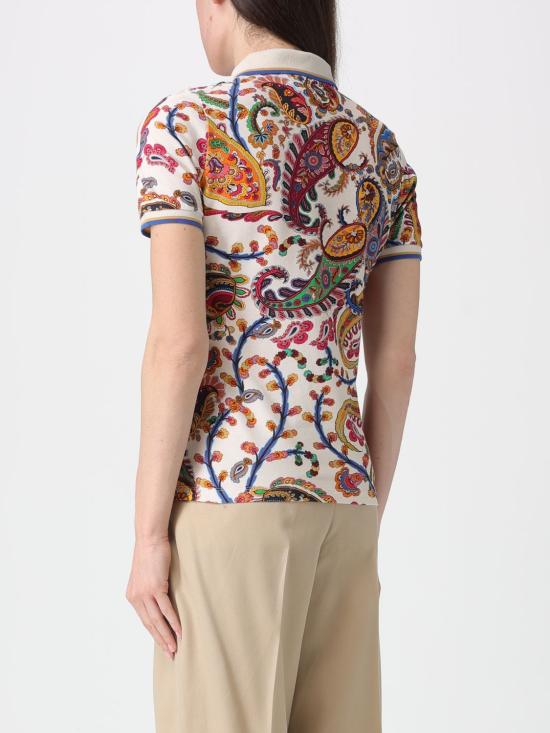 26SS 에트로 폴로 티셔츠 WRMD0001AKH21 X0800 White - ETRO