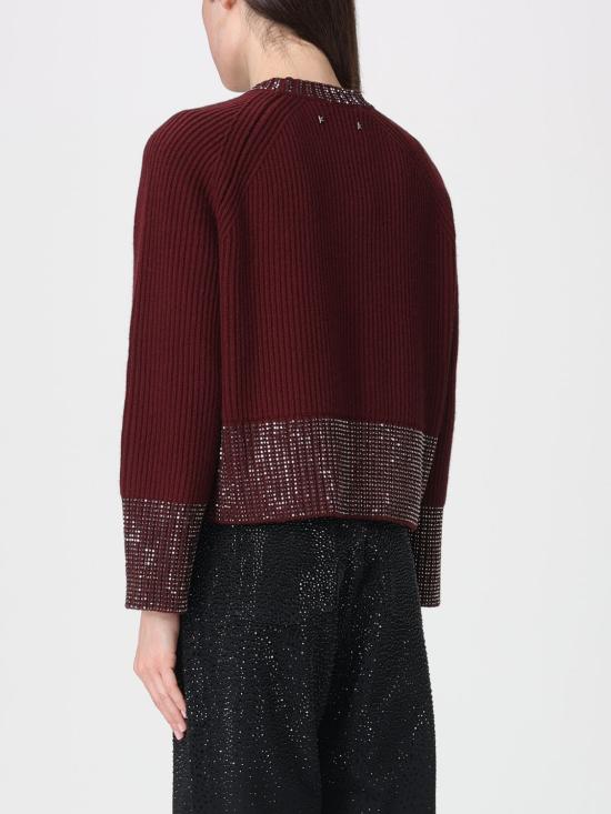 26SS 골든구스 스웨터 GWP01961P002371 40242 Red - GOLDEN GOOSE