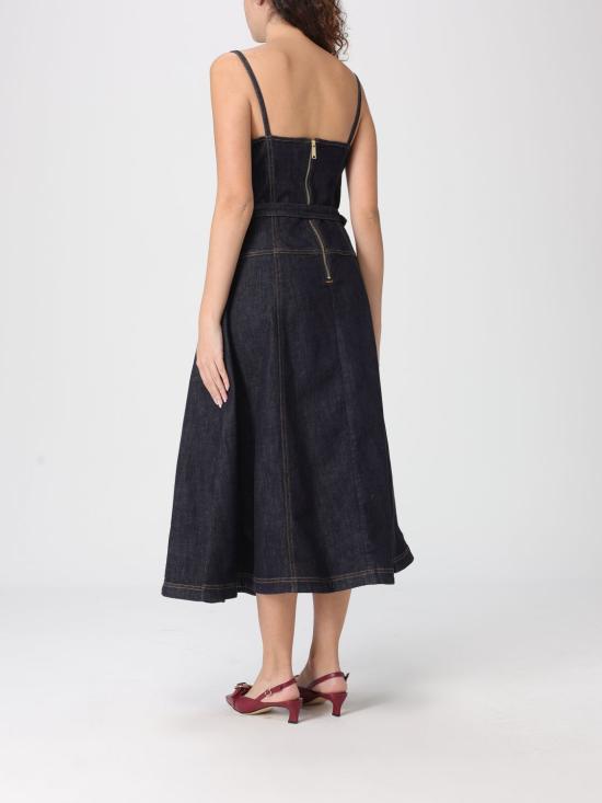 26SS 셀프 포트레이트 롱 원피스 RS26815MABL Blue - SELF PORTRAIT