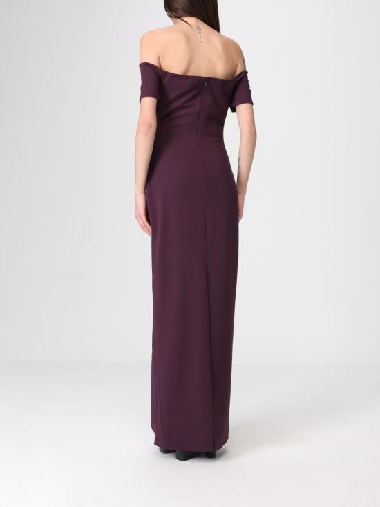 26SS 솔러스런던 롱 원피스 OS46026 PLUM Red - SOLACE LONDON