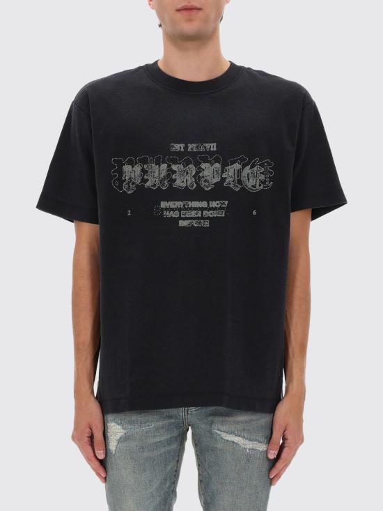 26SS 퍼플 브랜드 반팔 티셔츠 P104TBSO126 Black