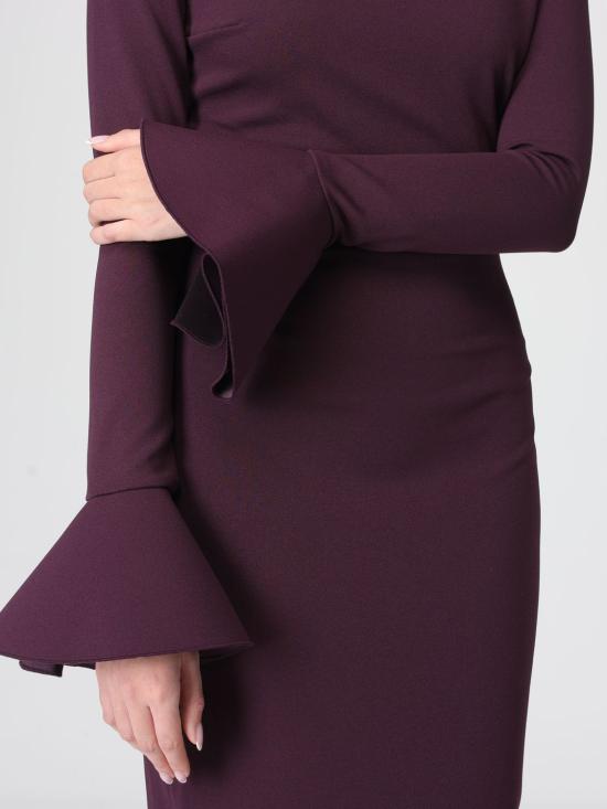 26SS 솔러스런던 롱 원피스 OS46053 PLUM Red - SOLACE LONDON