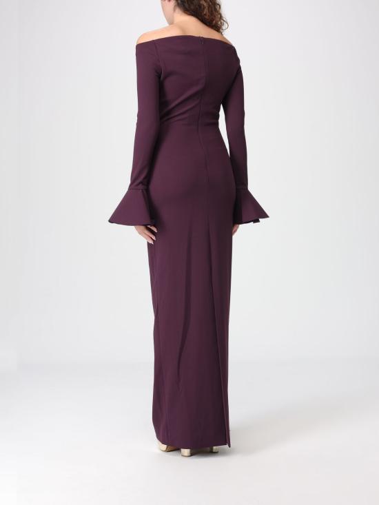 26SS 솔러스런던 롱 원피스 OS46053 PLUM Red - SOLACE LONDON