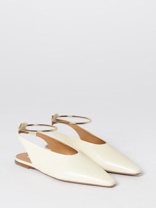 26SS 질샌더 플랫 슈즈 J15WX0018P7588 276 White - JIL SANDER