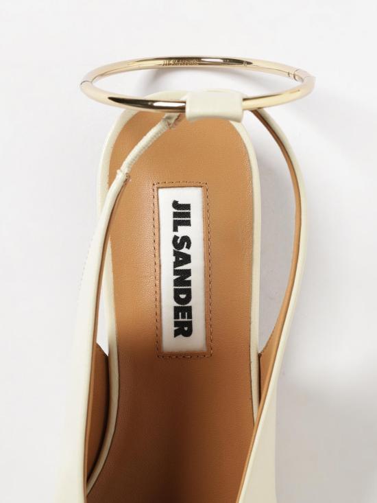 26SS 질샌더 플랫 슈즈 J15WX0018P7588 276 White - JIL SANDER