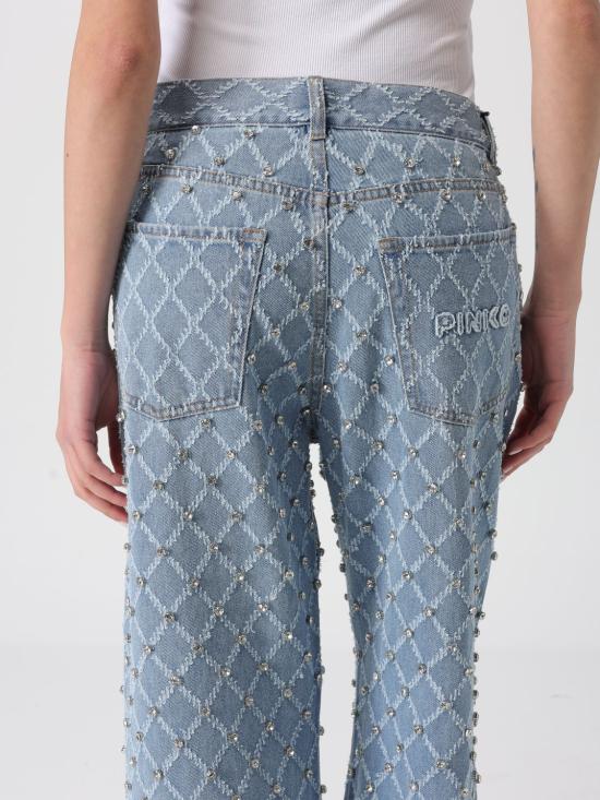 26SS 핑코 데님 팬츠 101733A32N PJE Blue - PINKO